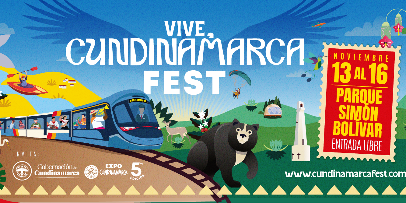 Cundinamarca Fest 2025 llenará de historia, sabor y cultura el Parque Simón Bolívar