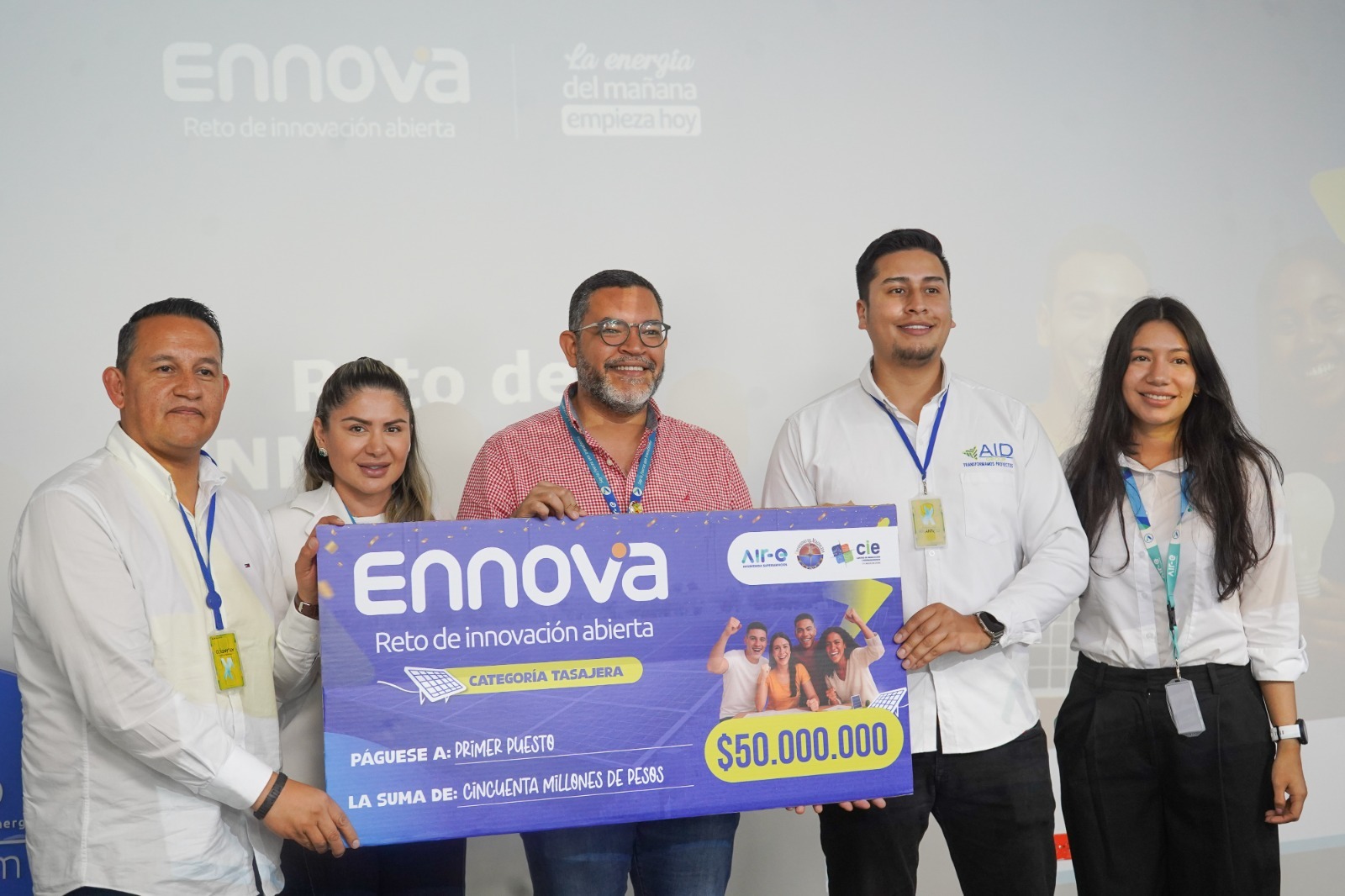 Air-e Intervenida premió dos proyectos que transformarán comunidades de Atlántico y Magdalena con innovación sostenible