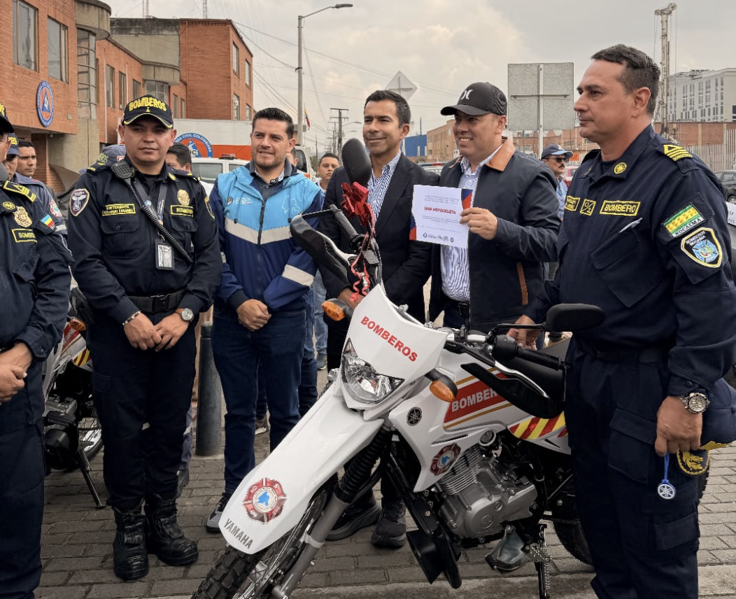 Cundinamarca refuerza la atención de emergencias con nuevos vehículos para organismos de socorro
