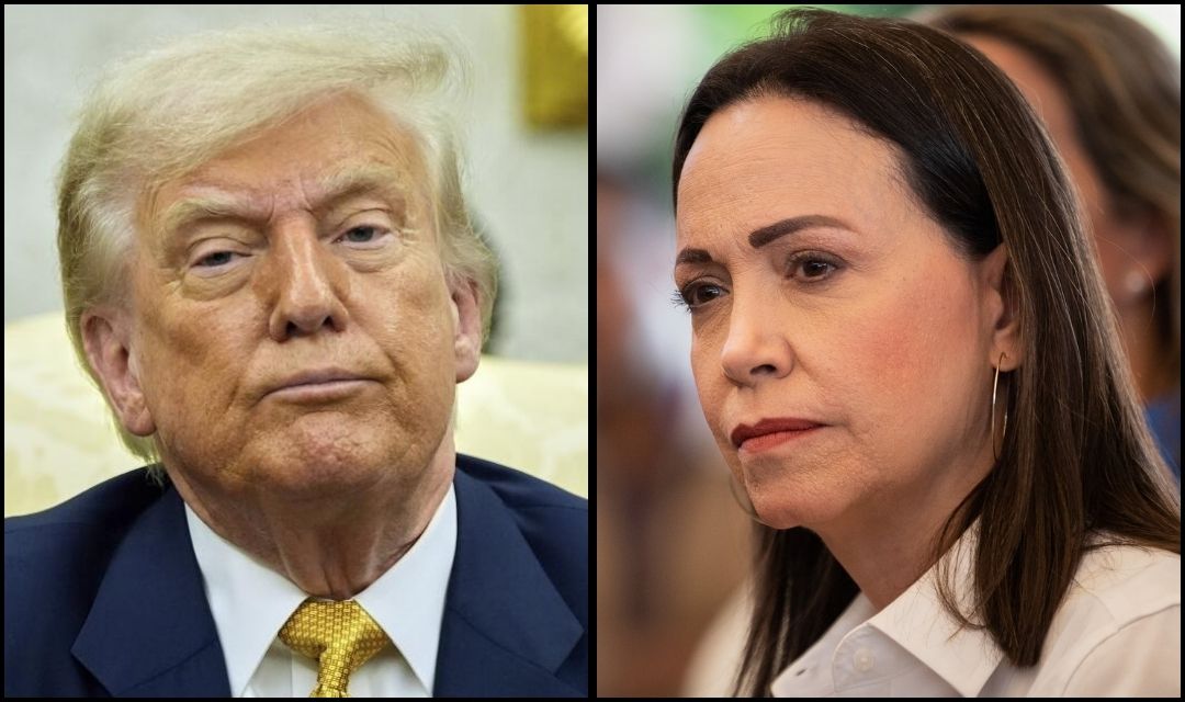 Trump se desmarca de la oposición venezolana y niega respaldo a María Corina Machado
