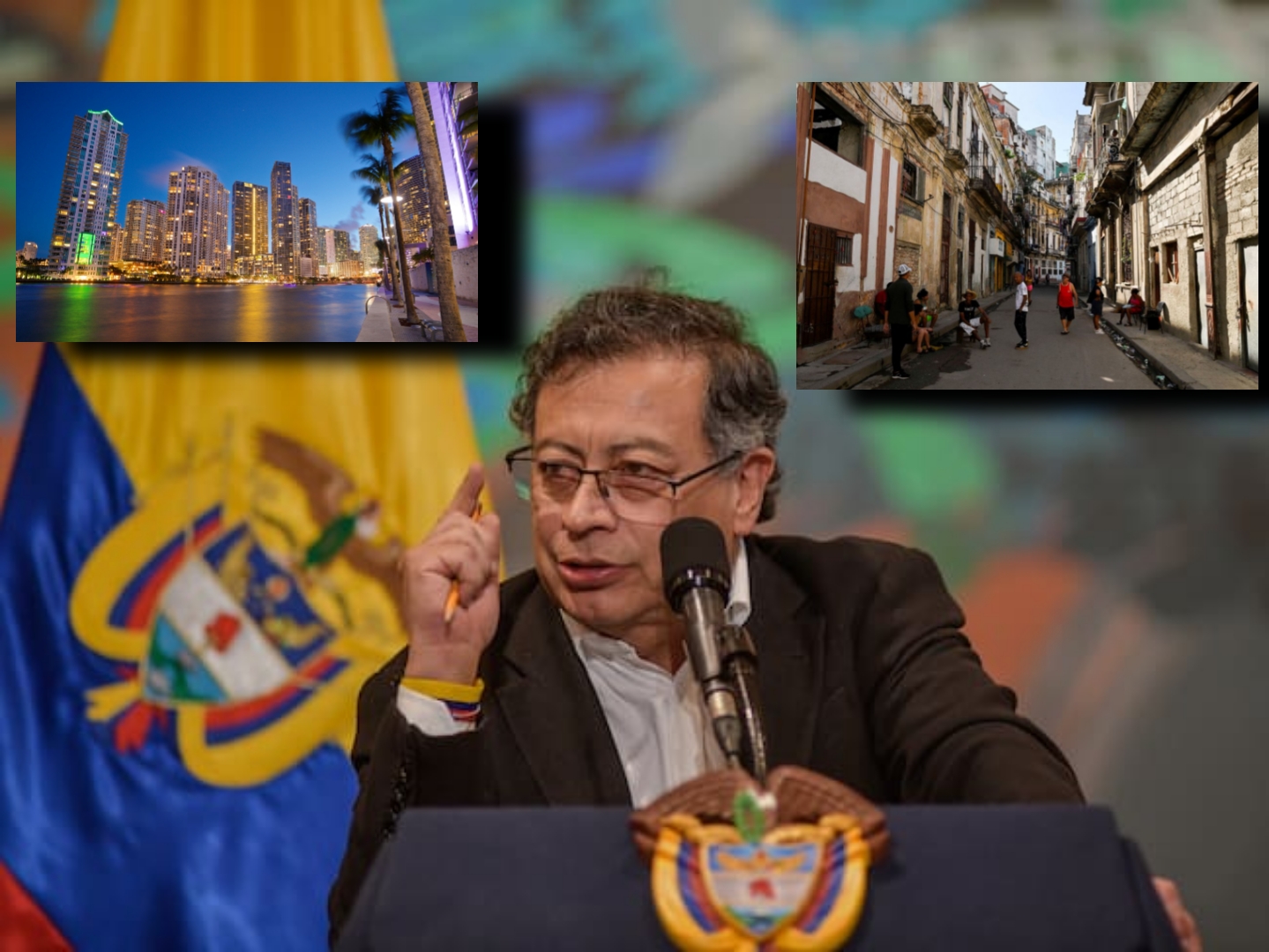 Polémica internacional por declaraciones de Petro sobre Miami y La Habana