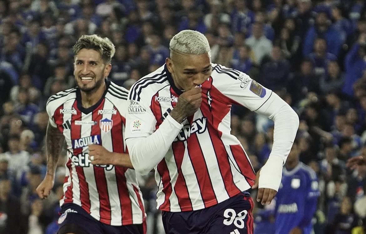 Junior se impuso ante Millonarios y sumó un triunfo clave en Bogotá