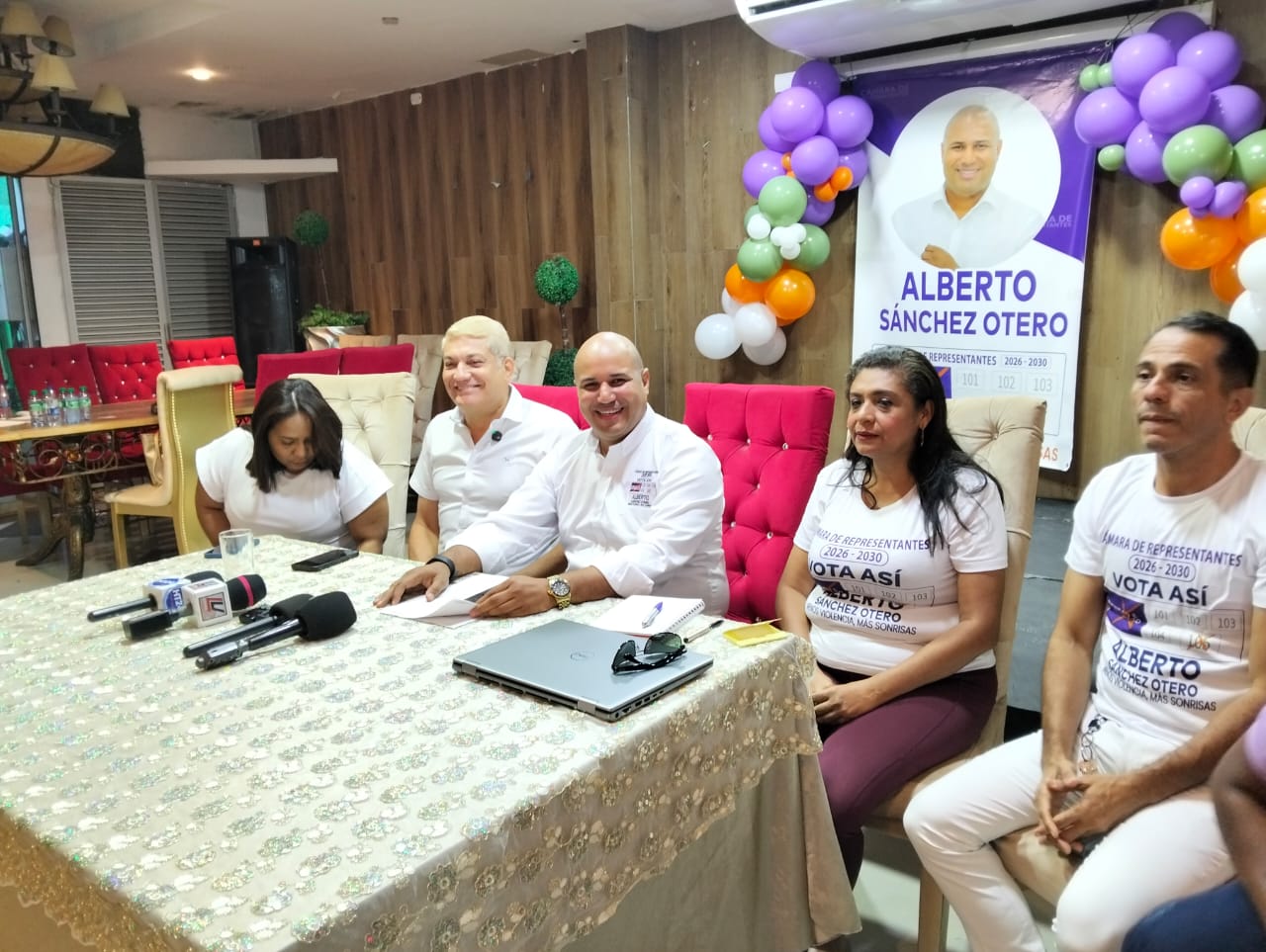 Alberto Sánchez Otero inicia su camino al Congreso con una propuesta centrada en bienestar social y desarrollo del Atlántico