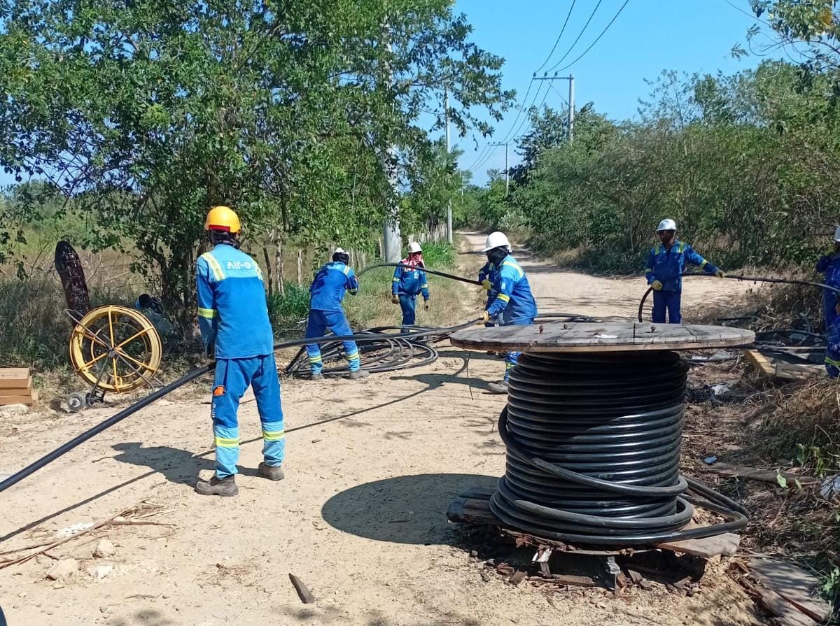 Hurto de cableado dejó sin energía a varios sectores de Soledad