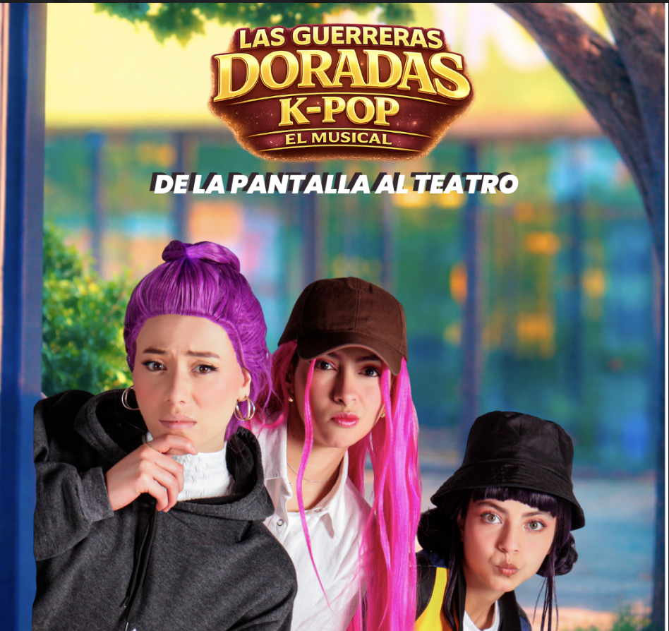 El K-Pop se toma el teatro familiar en Colombia con “Las Guerreras Doradas”, un musical que emociona a grandes y chicos