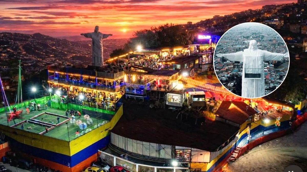 Bogotá estrena escultura de Cristo Redentor y nuevo mirador turístico en las alturas