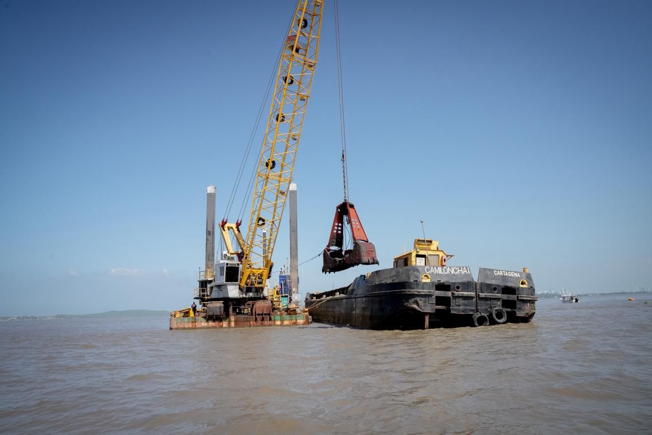 Gobernadores del Caribe y la ANI revisan avances del megaproyecto de restauración del Canal del Dique