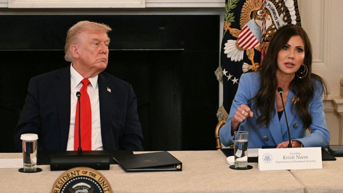 Trump anuncia la salida de Kristi Noem del Departamento de Seguridad Nacional
