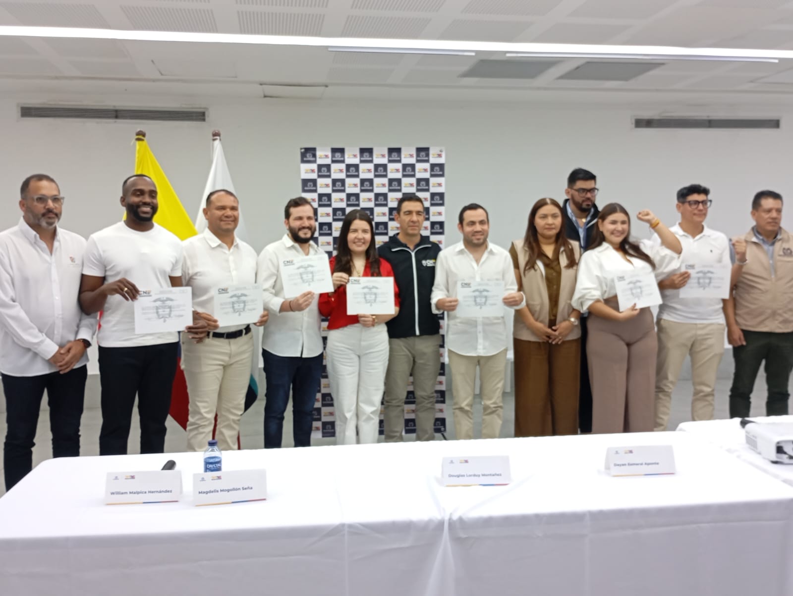 Atlántico define su nueva representación en Cámara tras entrega oficial de credenciales por el CNE