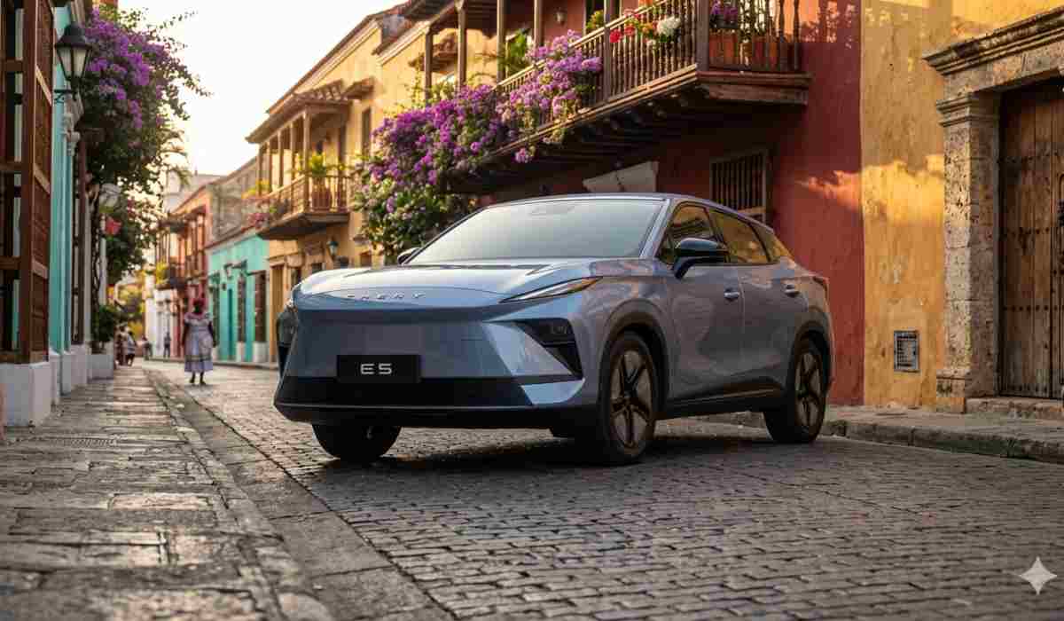 Chery sacude el mercado colombiano con nueva SUV eléctrica accesible y tecnología de alto nivel