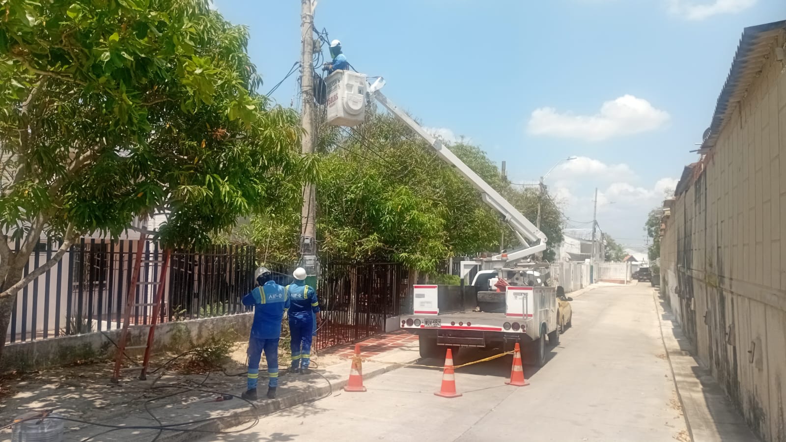 Air-e realizará trabajos eléctricos este jueves en los circuitos Auxiliar 1 y Sierra en Barranquilla
