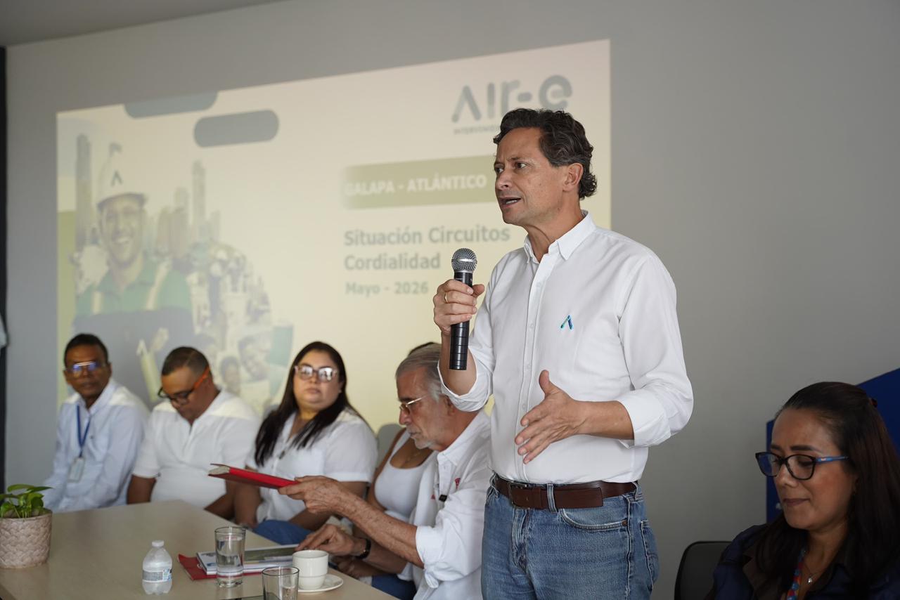 Air-e, Gobernación y Alcaldía de Galapa acuerdan acciones técnicas para estabilizar el servicio de energía