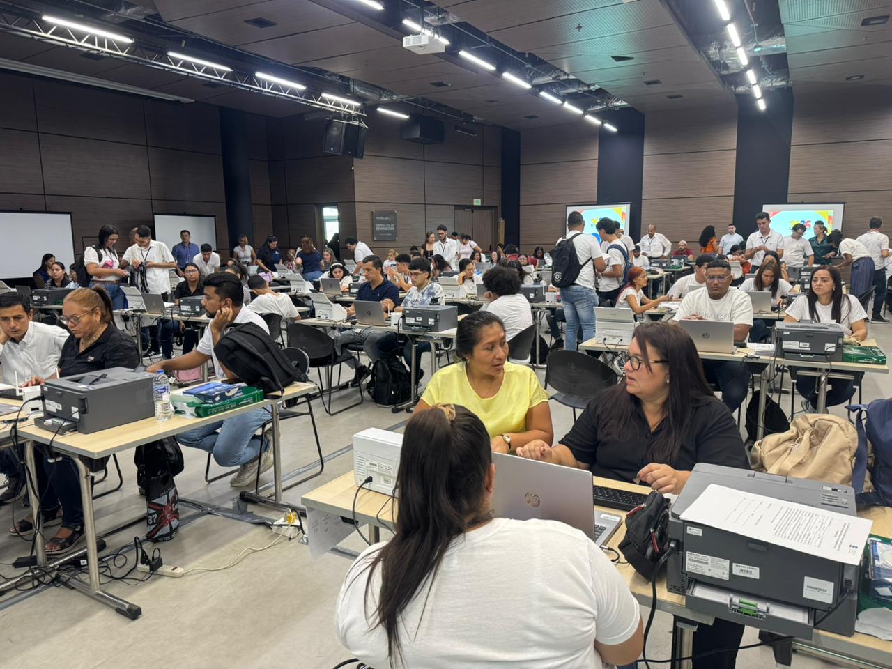 Registraduría realizó en Barranquilla simulacro de escrutinios para fortalecer garantías electorales