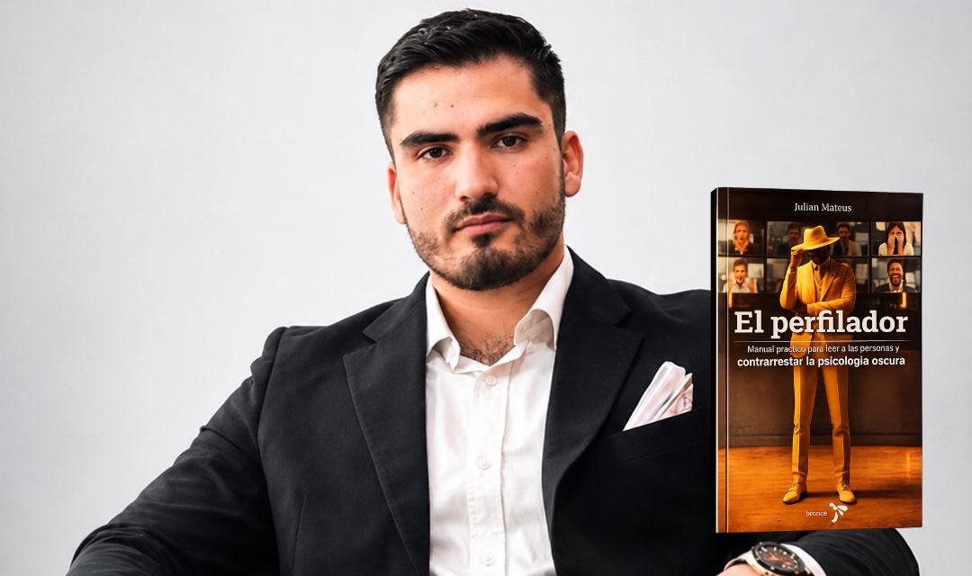 Julián Mateus presenta El perfilador, una herramienta para leer el comportamiento humano y protegerse de la manipulación
