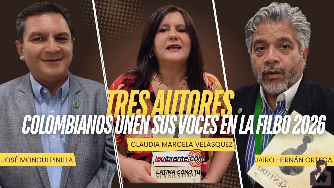 Tres autores colombianos unen sus voces en la FILBo 2026