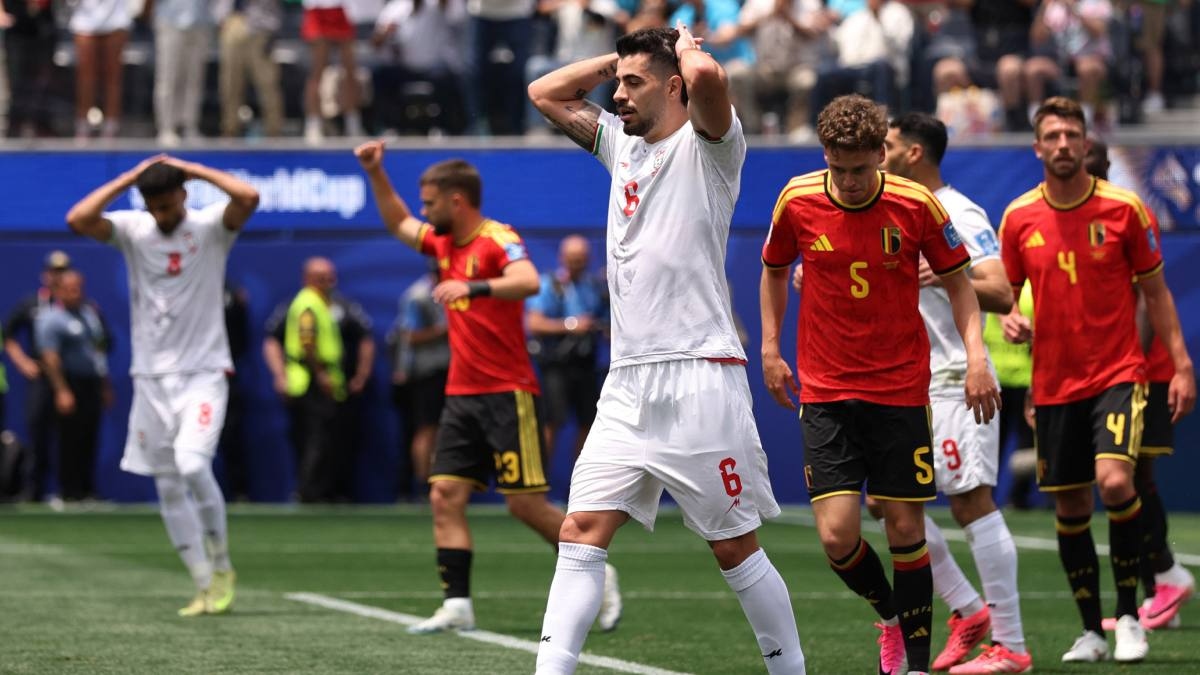 Bélgica e Irán igualaron sin goles y dejaron al Grupo G al rojo vivo en el Mundial 2026
