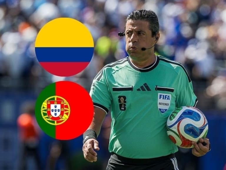 FIFA designa a Alireza Faghani para dirigir el decisivo duelo entre Colombia y Portugal