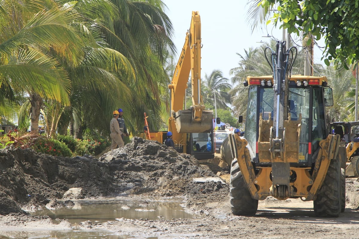 Obras de infraestructura transforman la movilidad en Bocagrande y Castillogrande con nuevos desvíos viales