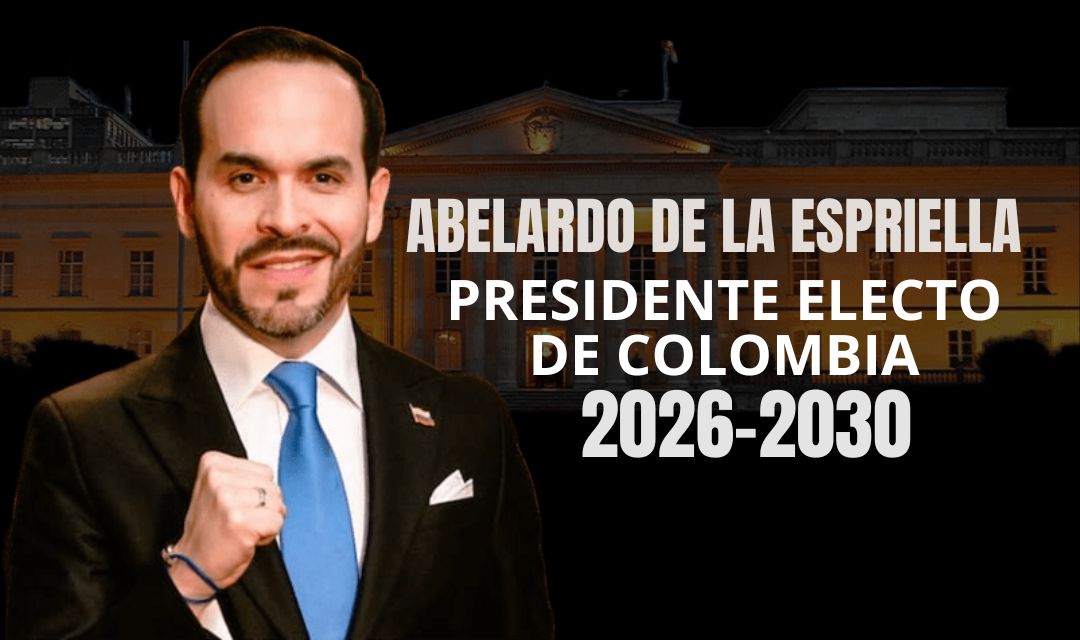 Abelardo de la Espriella llega a la Casa de Nariño tras una histórica jornada electoral