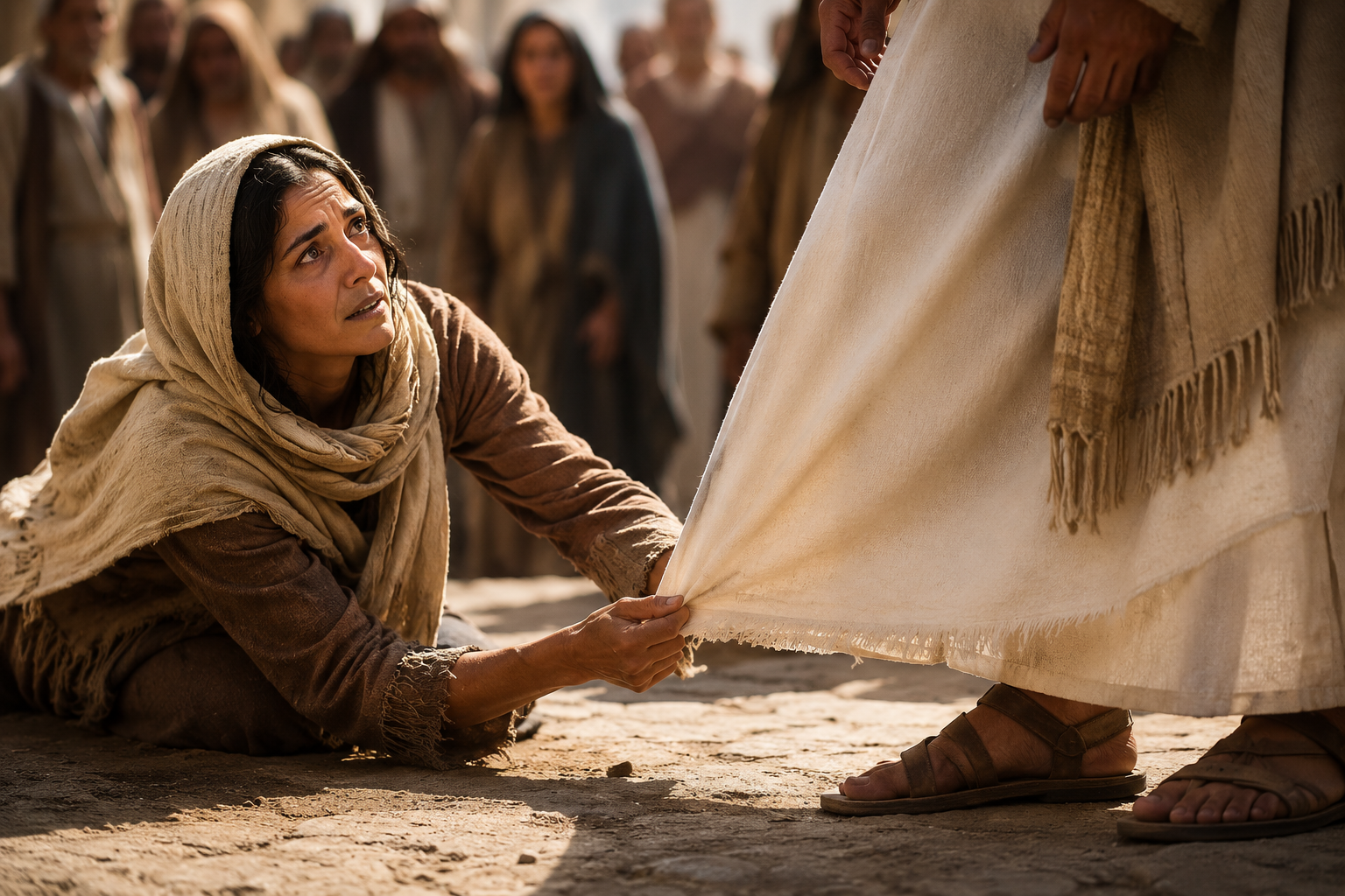 La mujer que tocó el manto de Jesús una historia de fe que sigue inspirando vidas