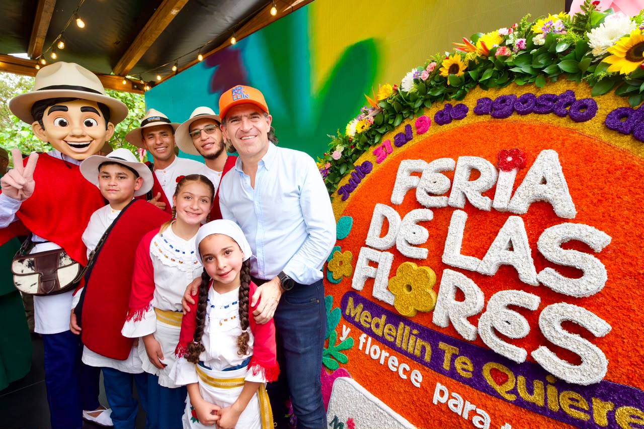 Medellín da inicio a la Feria de las Flores con más de 120 eventos y un amplio despliegue de seguridad