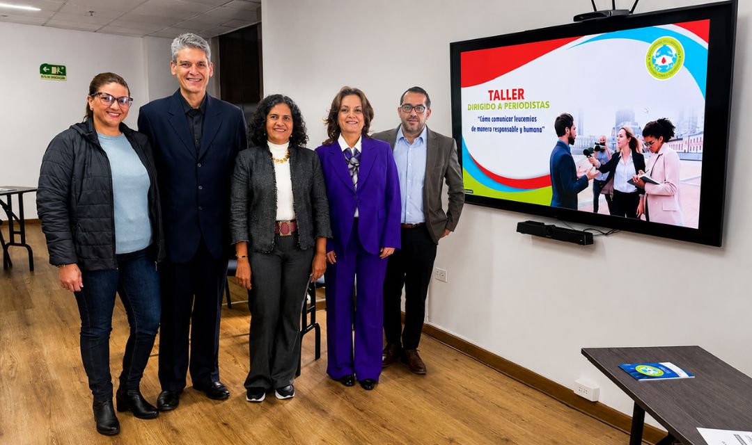 ACHO fortalece el periodismo científico para mejorar la información sobre el cáncer hematológico en Colombia