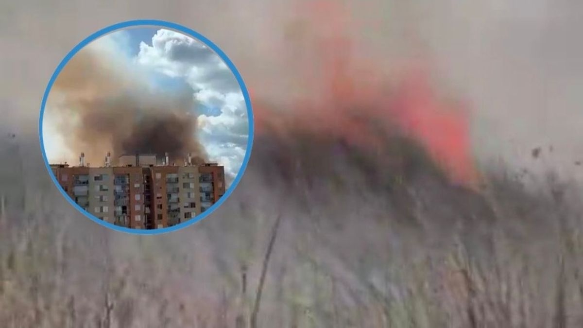 Incendio forestal en el humedal Jaboque encendió las alarmas en el occidente de Bogotá