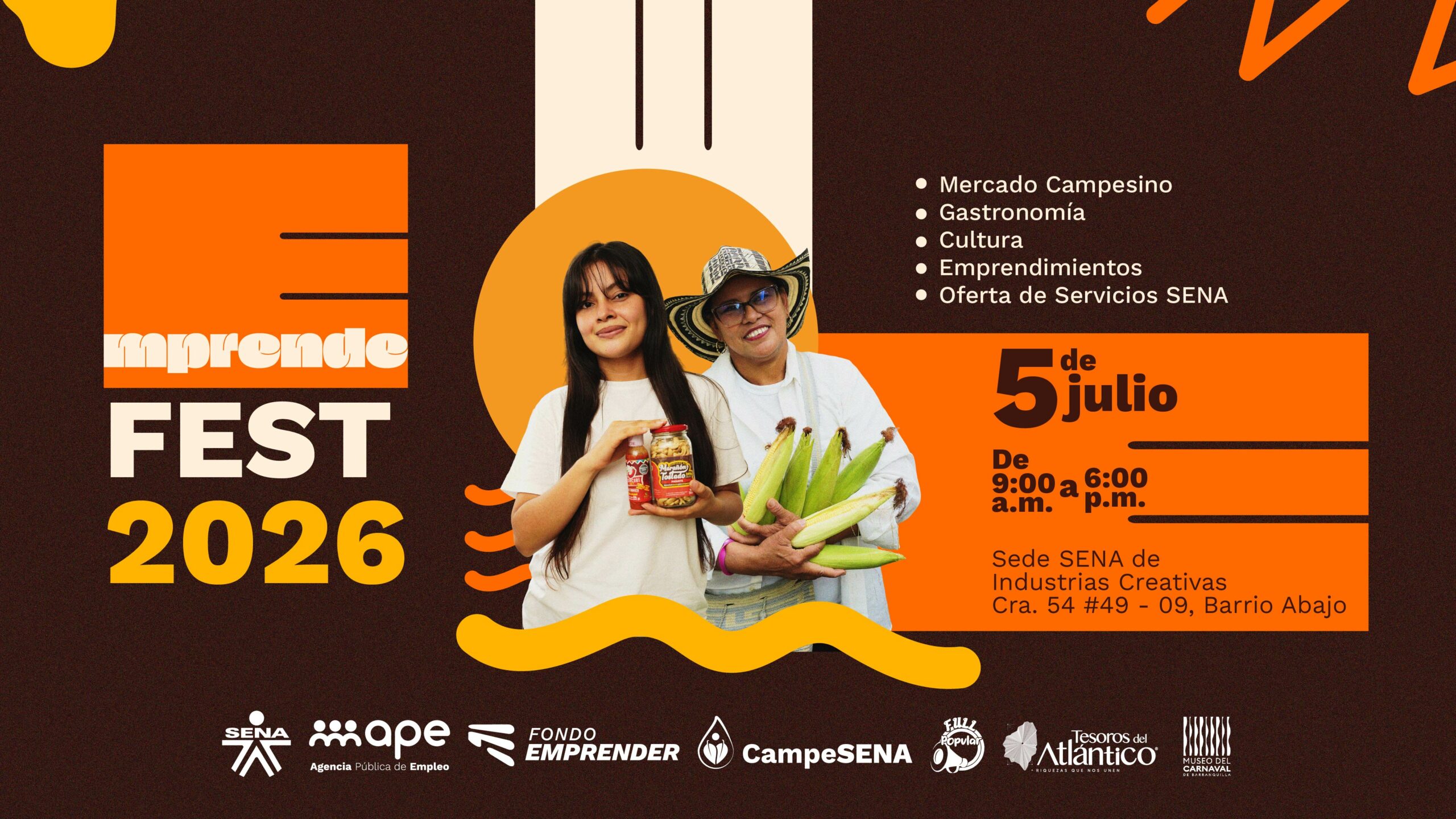 Emprende Fest 2026 abre sus puertas para fortalecer el talento y la economía popular del Atlántico
