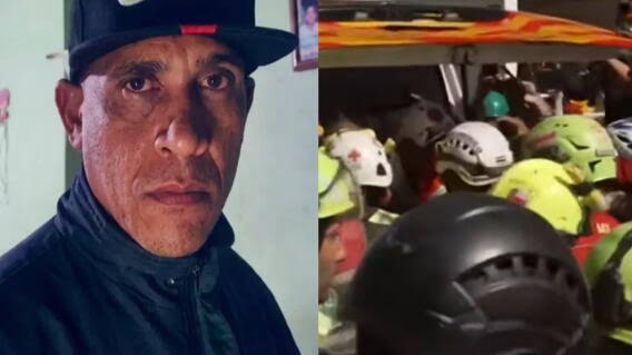 Hernán Gil volvió a la vida tras permanecer ocho días bajo los escombros en Venezuela