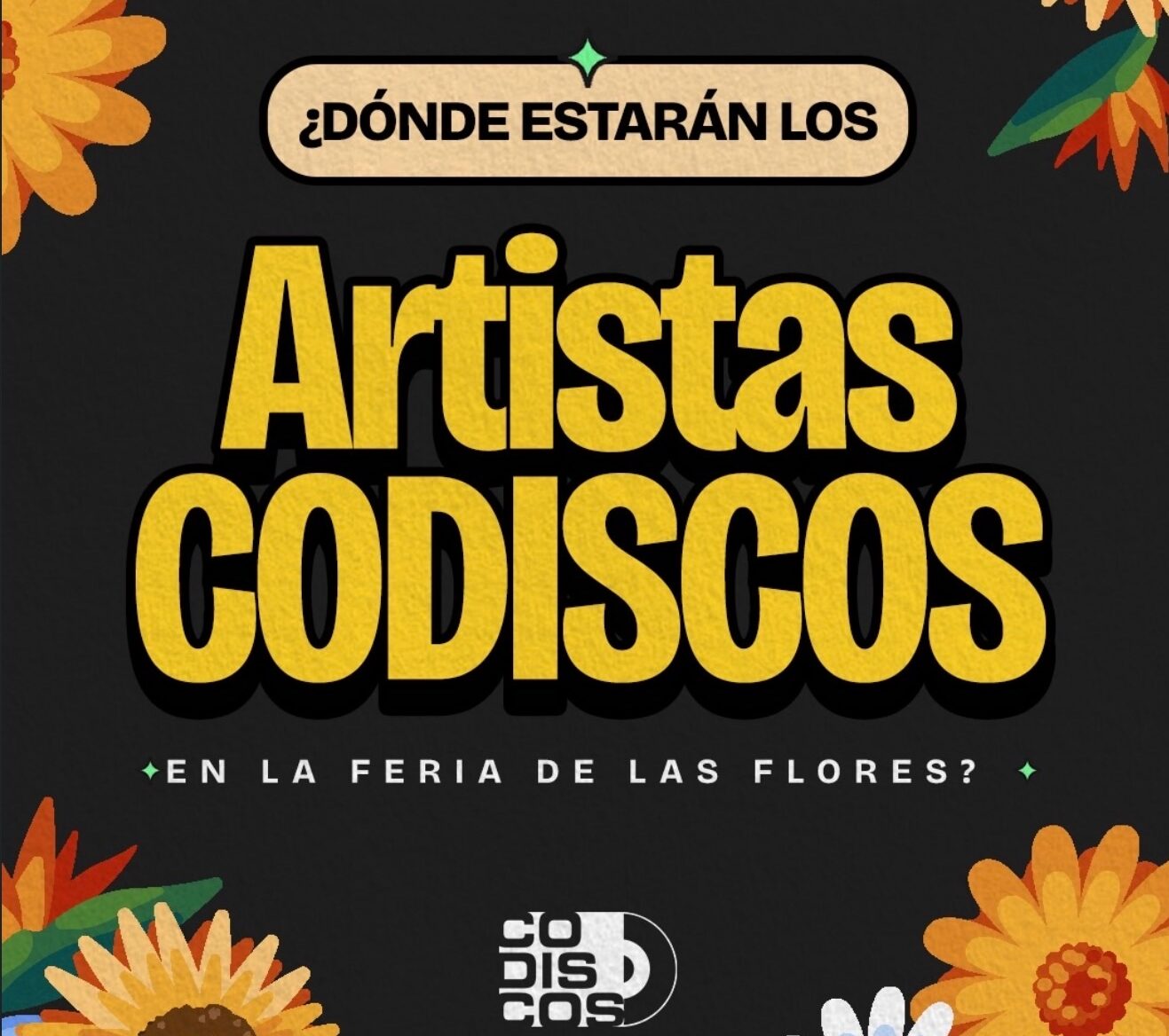 Codiscos se apodera de los escenarios en esta Feria de las Flores 2026