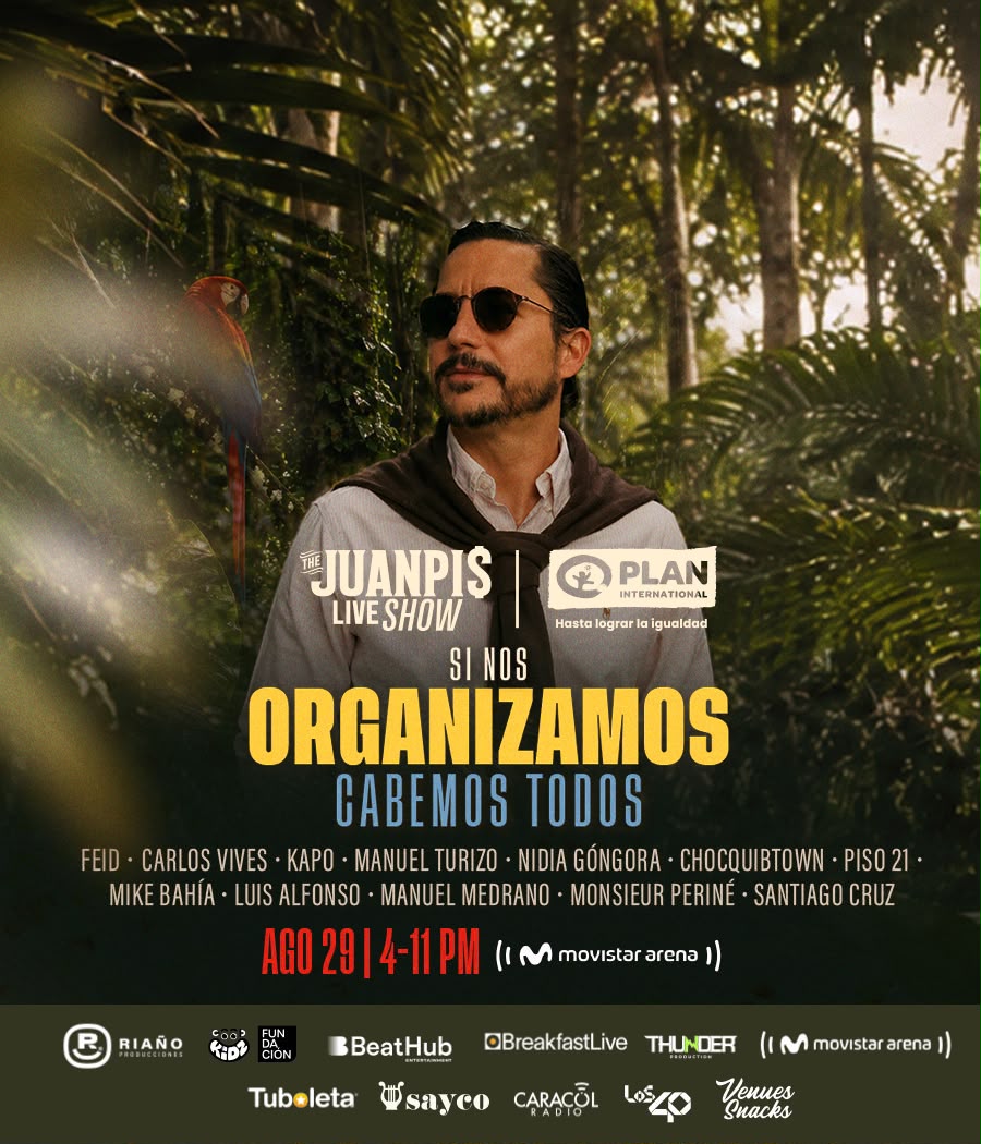 The Juanpis Live Show: “Si Nos Organizamos Cabemos Todos” Llega Al Movistar Arena