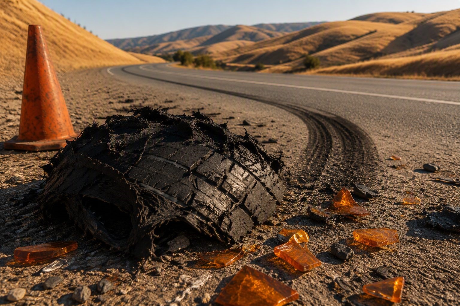 Qué determina una indemnización por accidente de camión en California