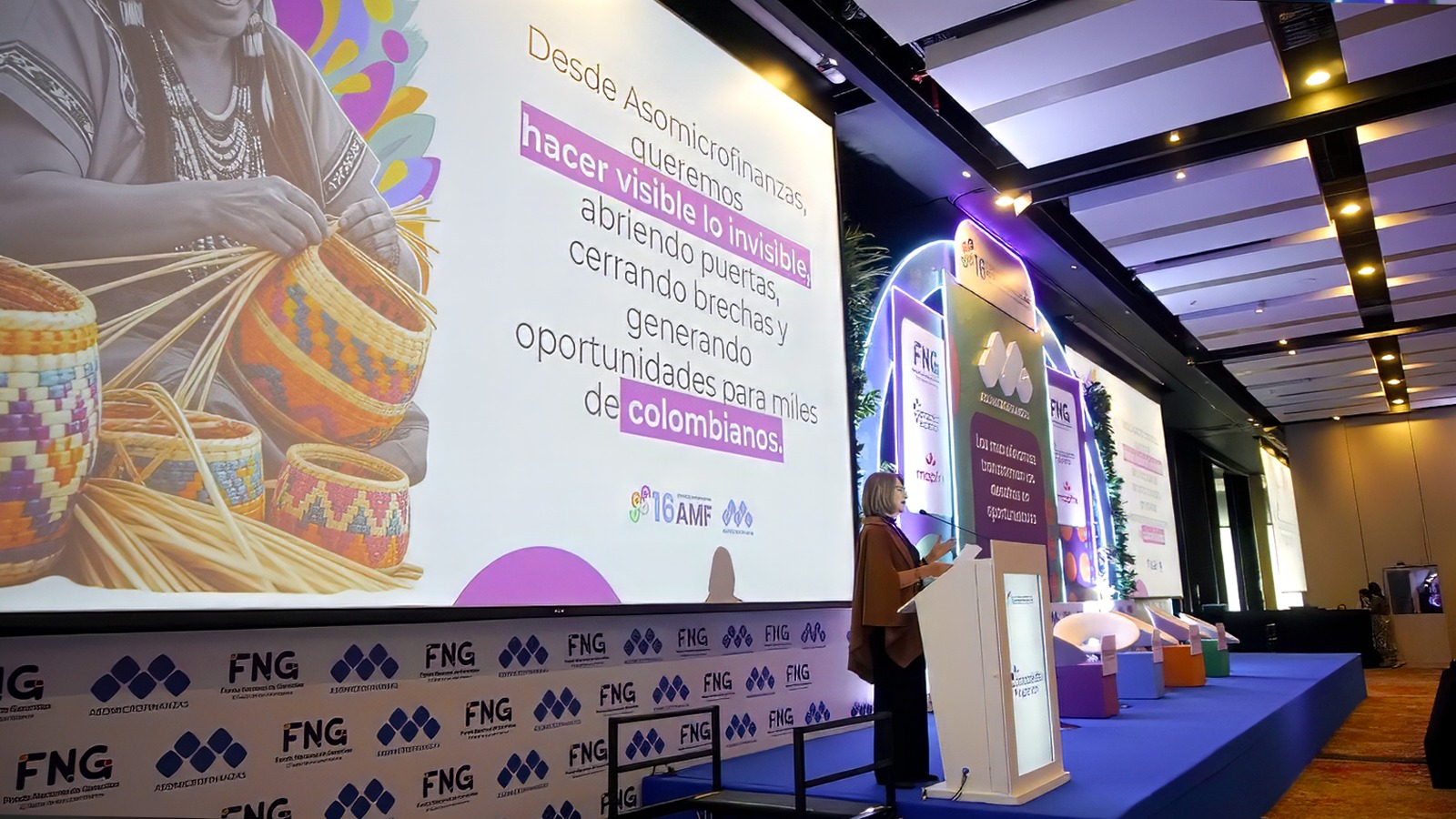 Arranca en Bogotá el 16º Congreso Internacional de Asomicrofinanzas, con la inclusión financiera en el centro de la agenda