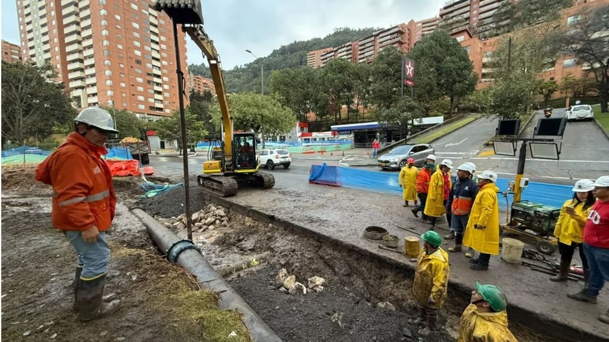 Daño en tubería del acueducto deja a más de 50 barrios de Bogotá sin agua y obliga a activar plan de emergencia