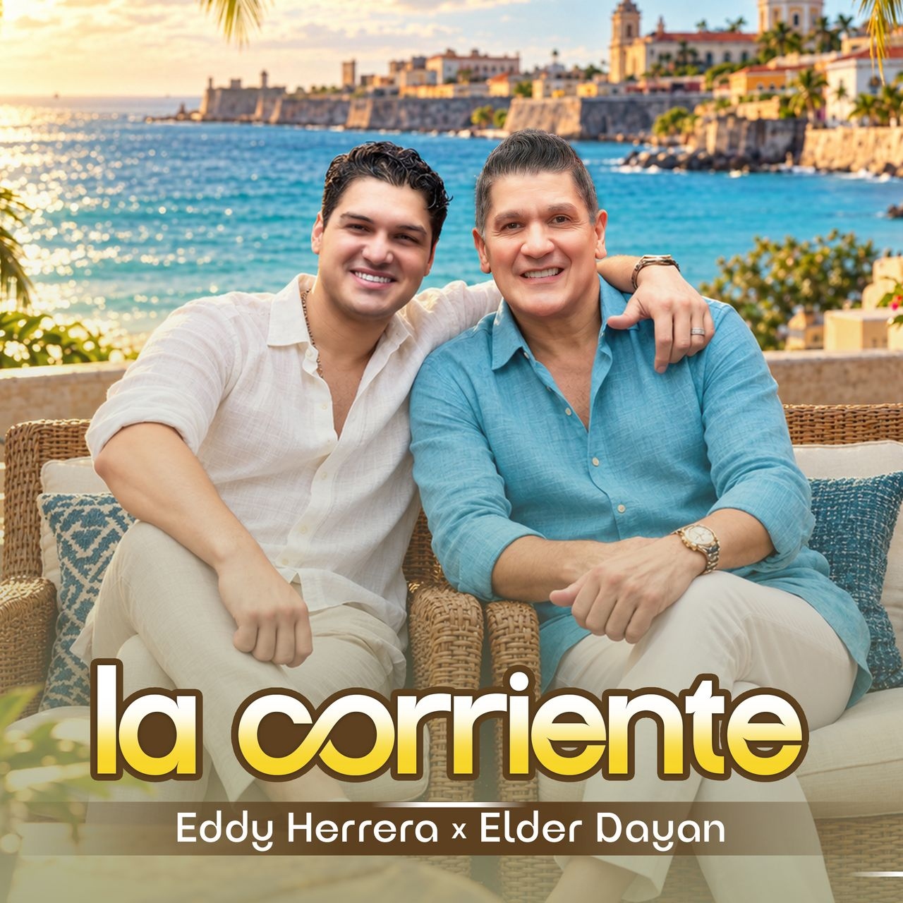 Eddy Herrera y Elder Dayán mezclan merengue y vallenato en “La Corriente”