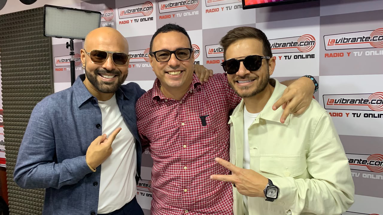 Omar Enrique y Omar Acedo visitaron LaVibrante para presentar su álbum Vida